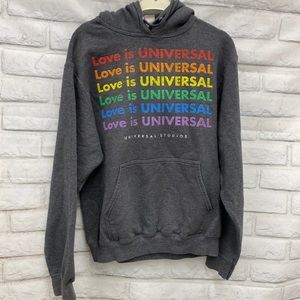 Universal Hoodie Adult Small “Love Is Universal “